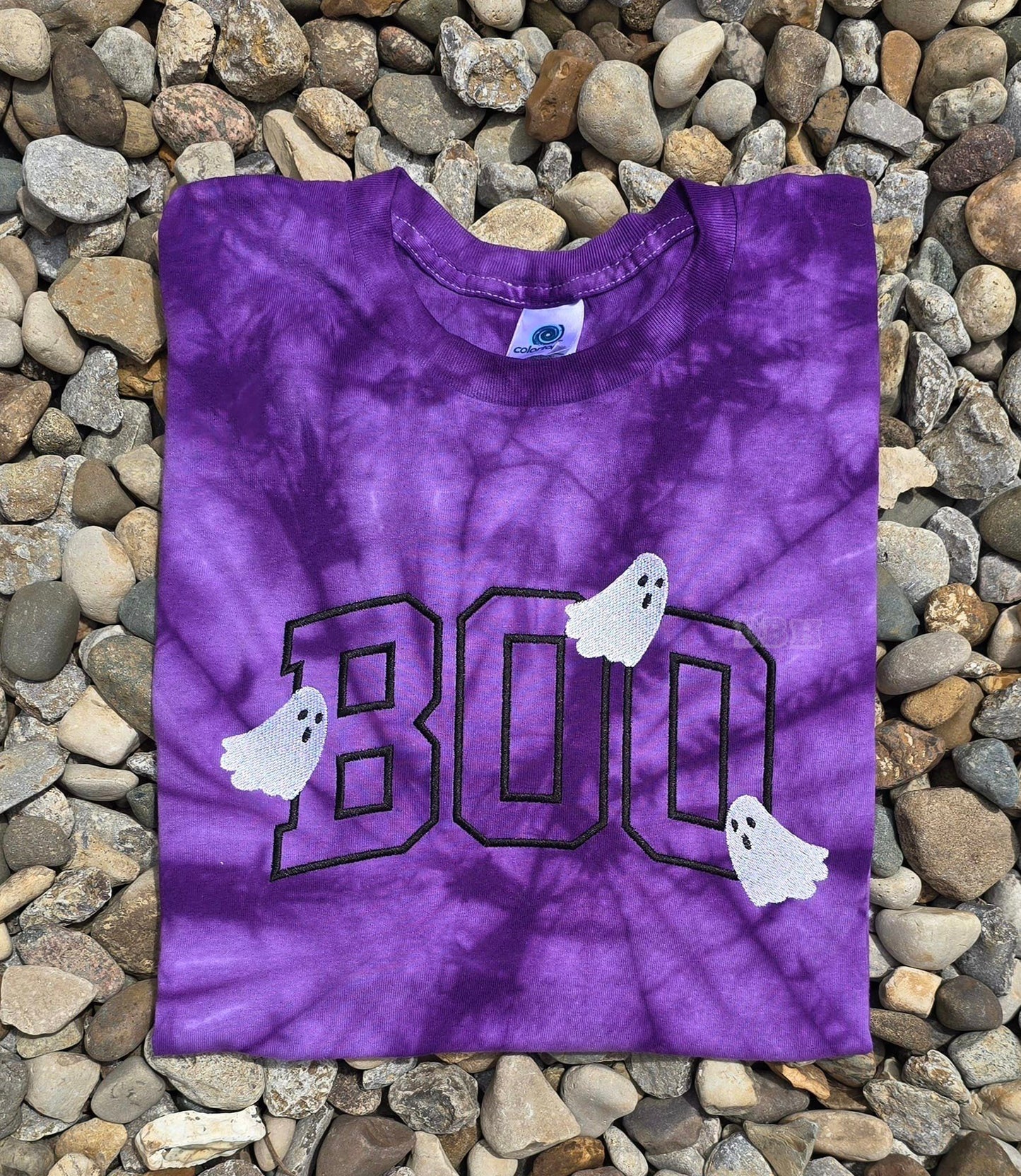 BOO & Ghosts - Tie Dye - WS