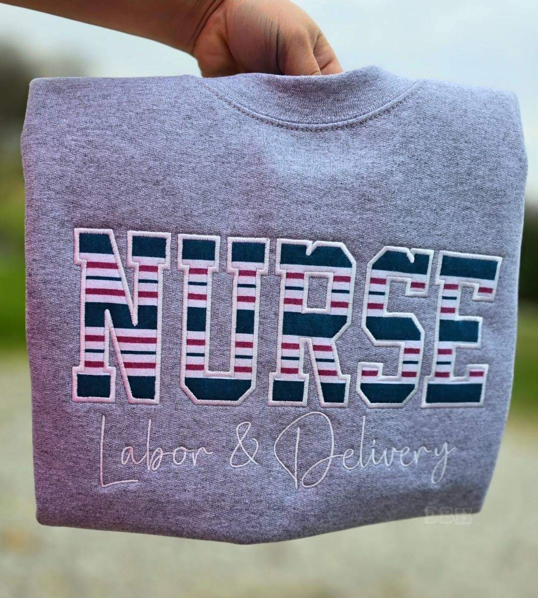 Nurse with hospital blanket - WS