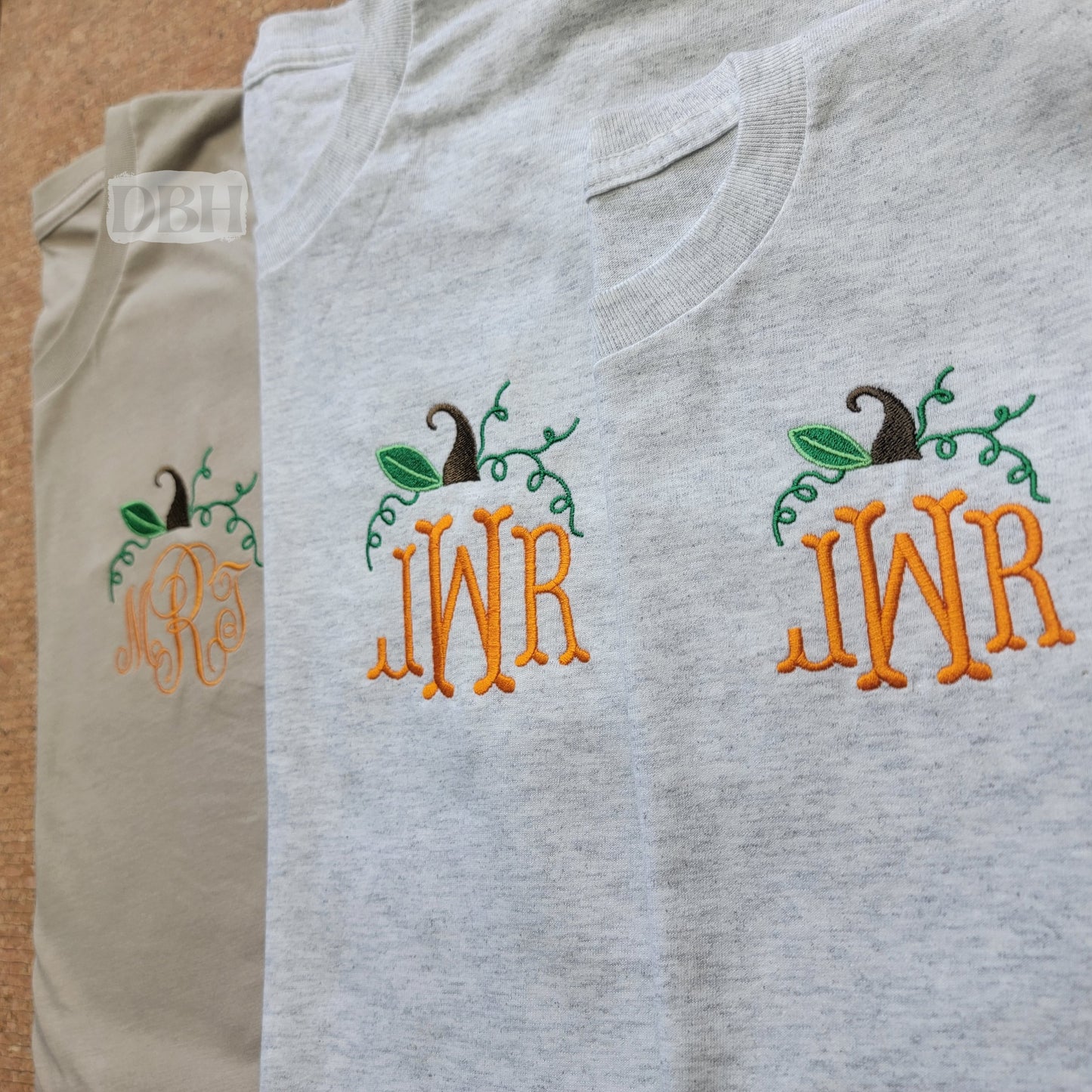 Pumpkin Monogram - WS