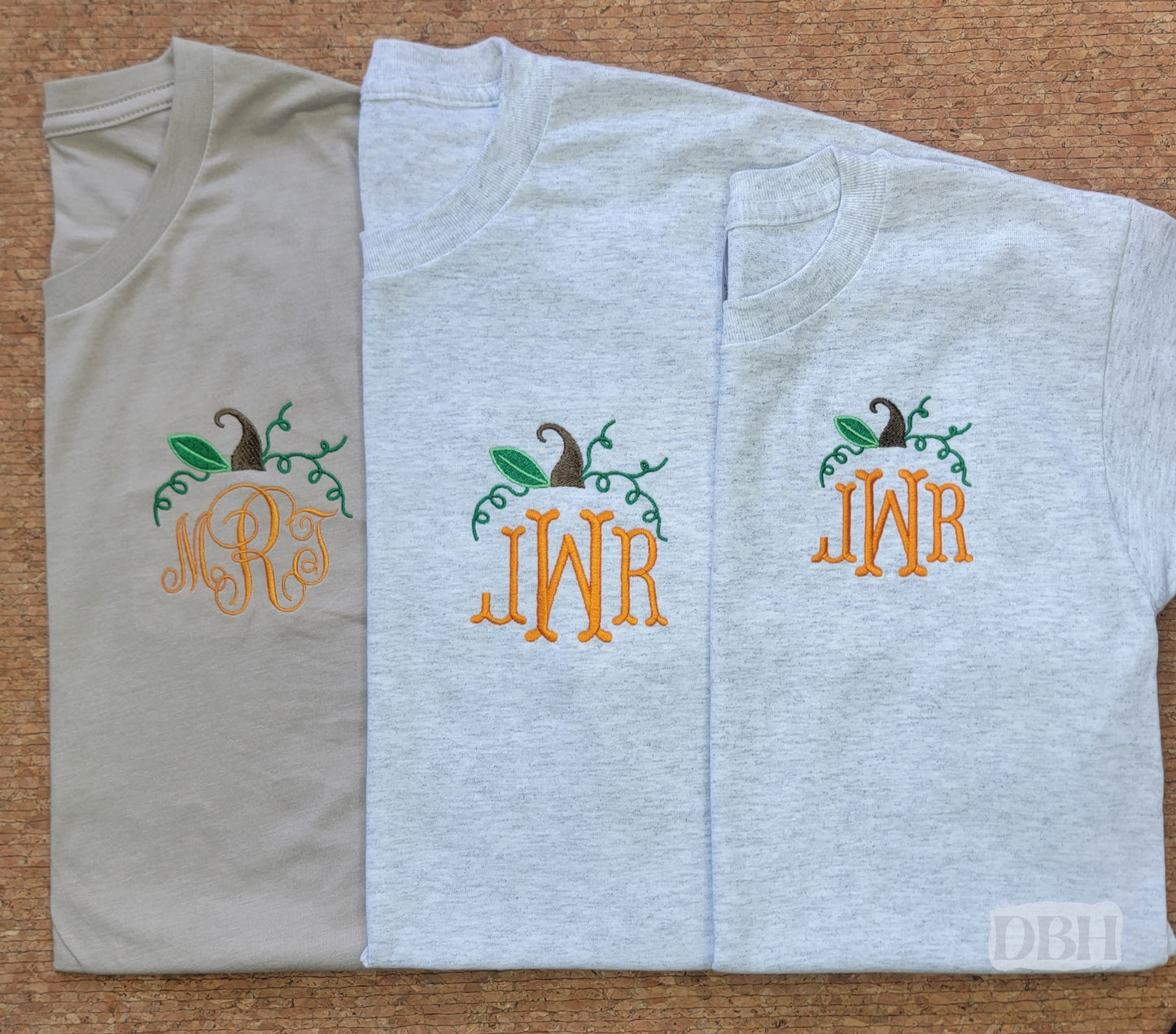 Pumpkin Monogram - WS