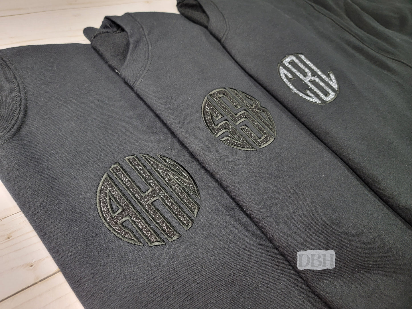 Glitter HTV Monogram - WS