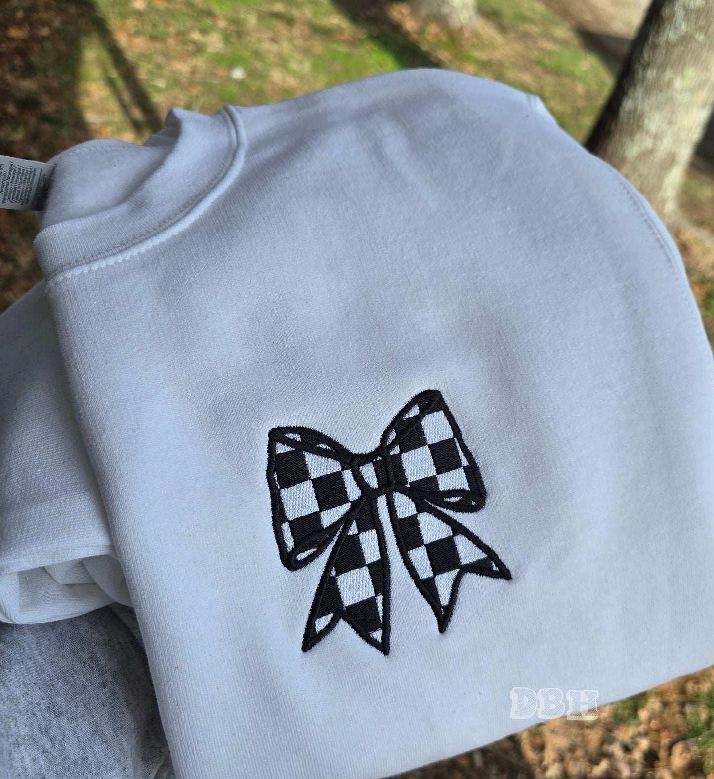 Checkered Bow - WS
