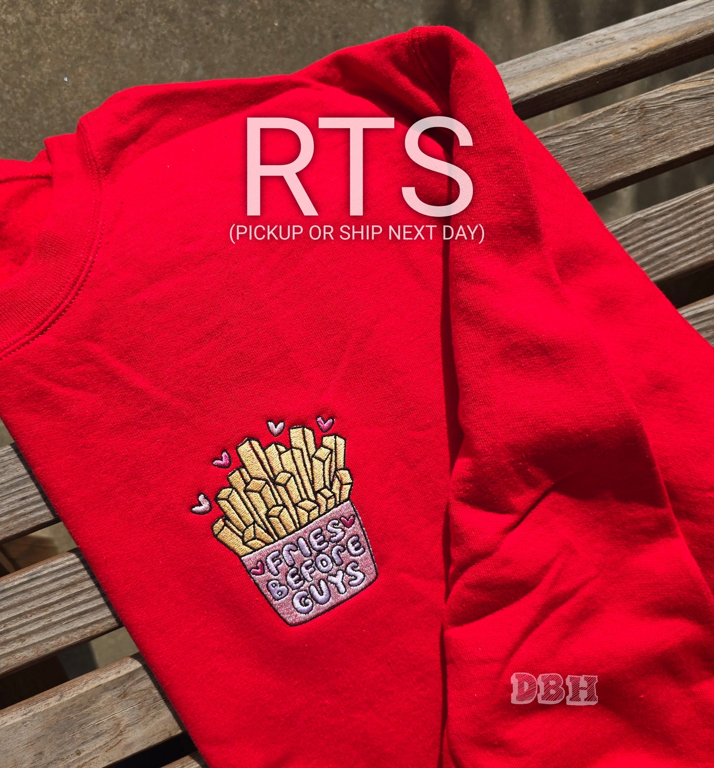 Medium - Fries Before Guys (Pickup or ship next business day)