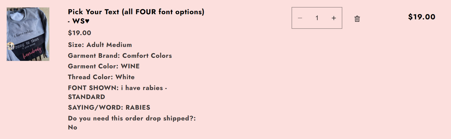 Custom Listing - CM