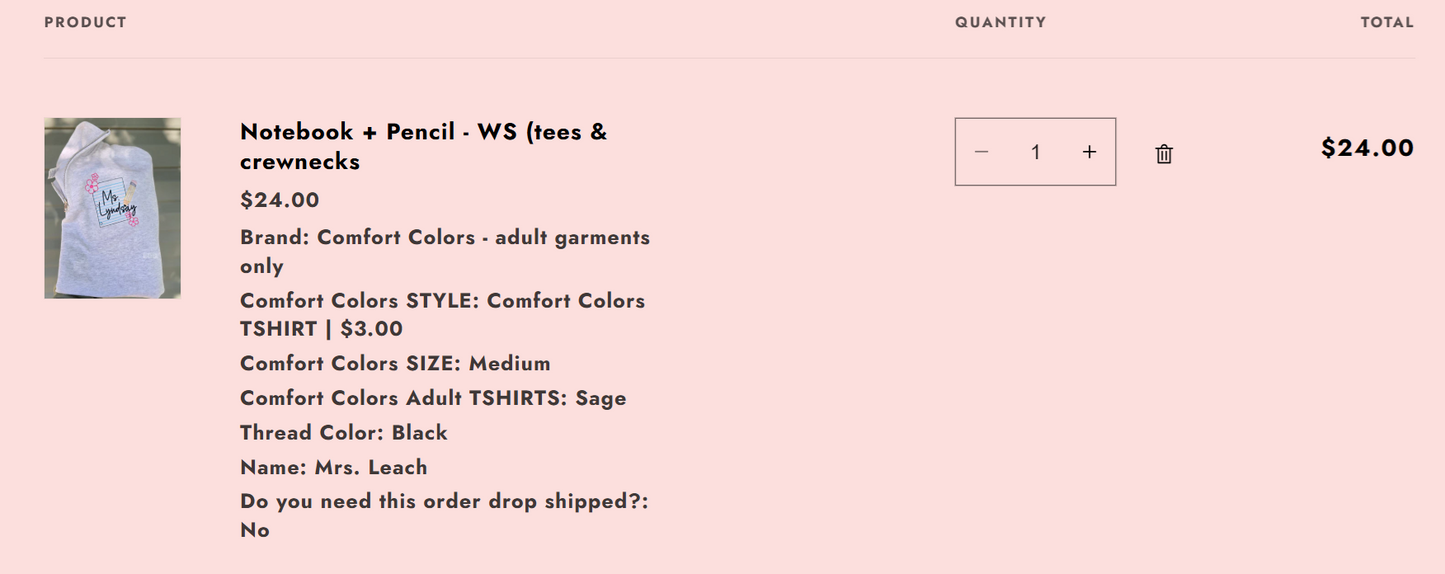 Custom Listing - CM