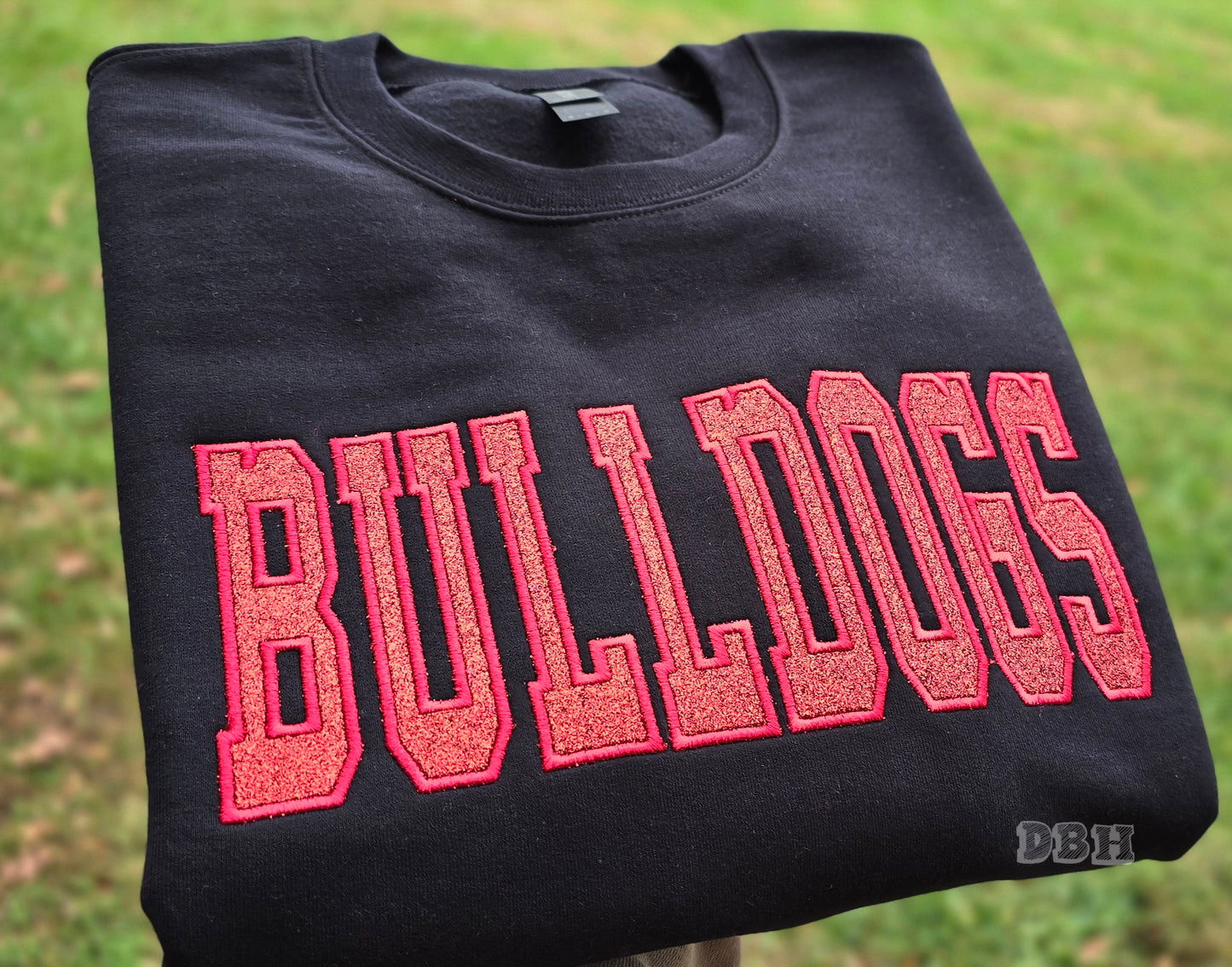 Glitter HTV Mascot Sweatshirts