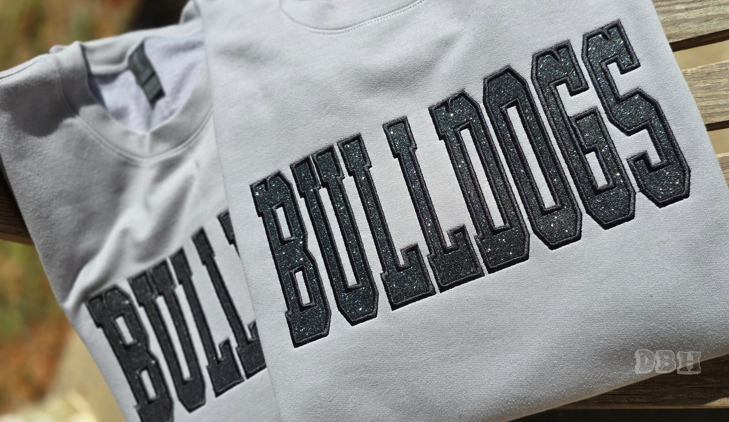 Glitter HTV Mascot Sweatshirts