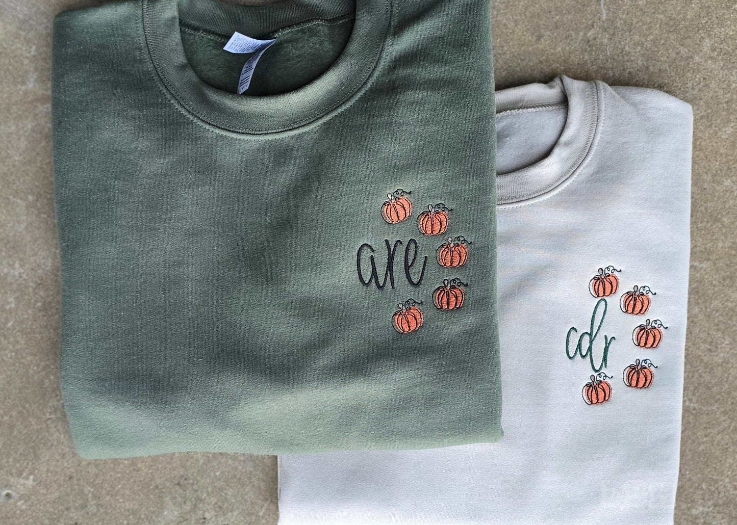 Multi Pumpkin Monogram -WS