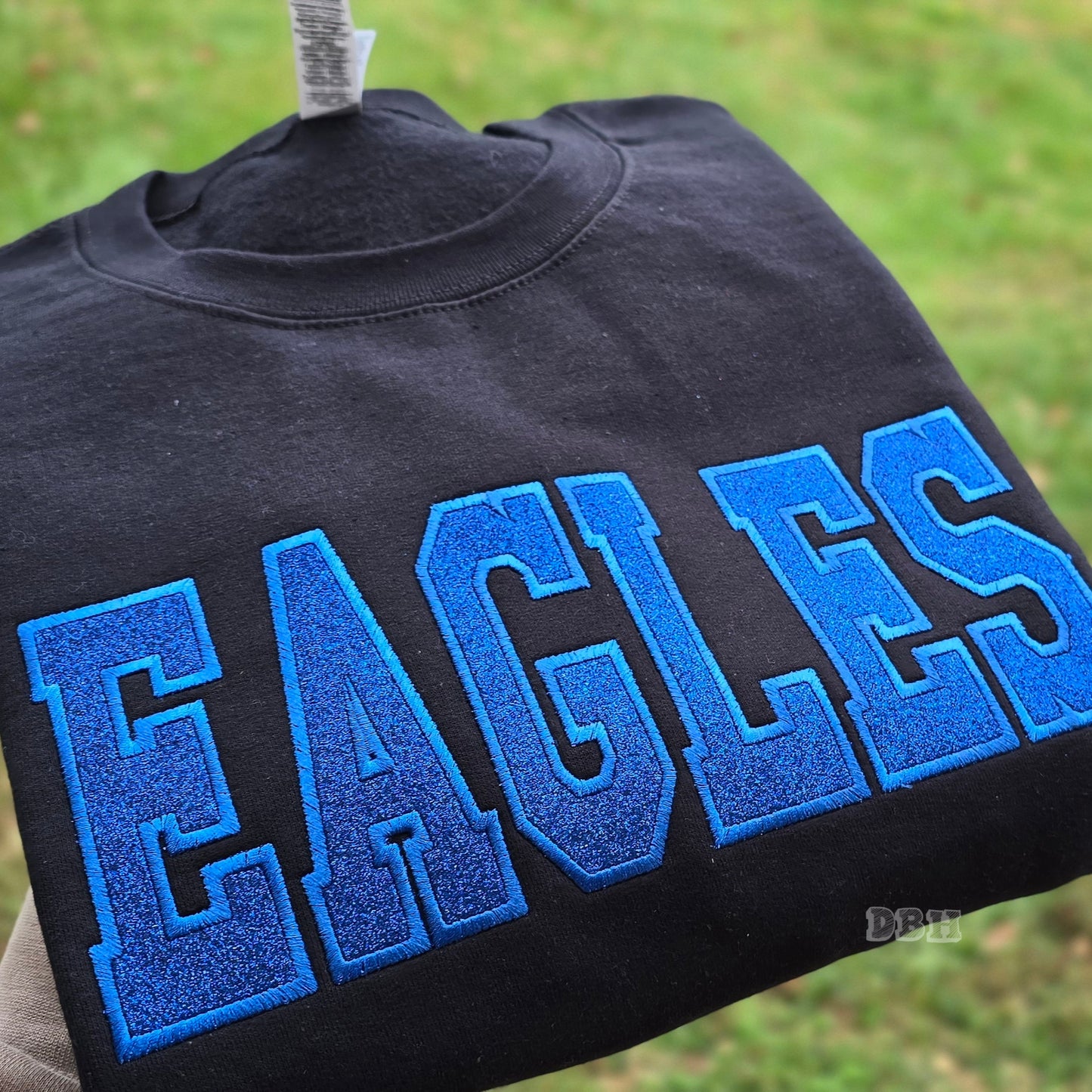 Glitter HTV Mascot Sweatshirts