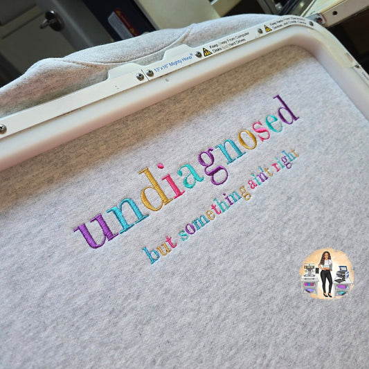 MULTI COLOR THREAD Pick Your Text - WS ♥