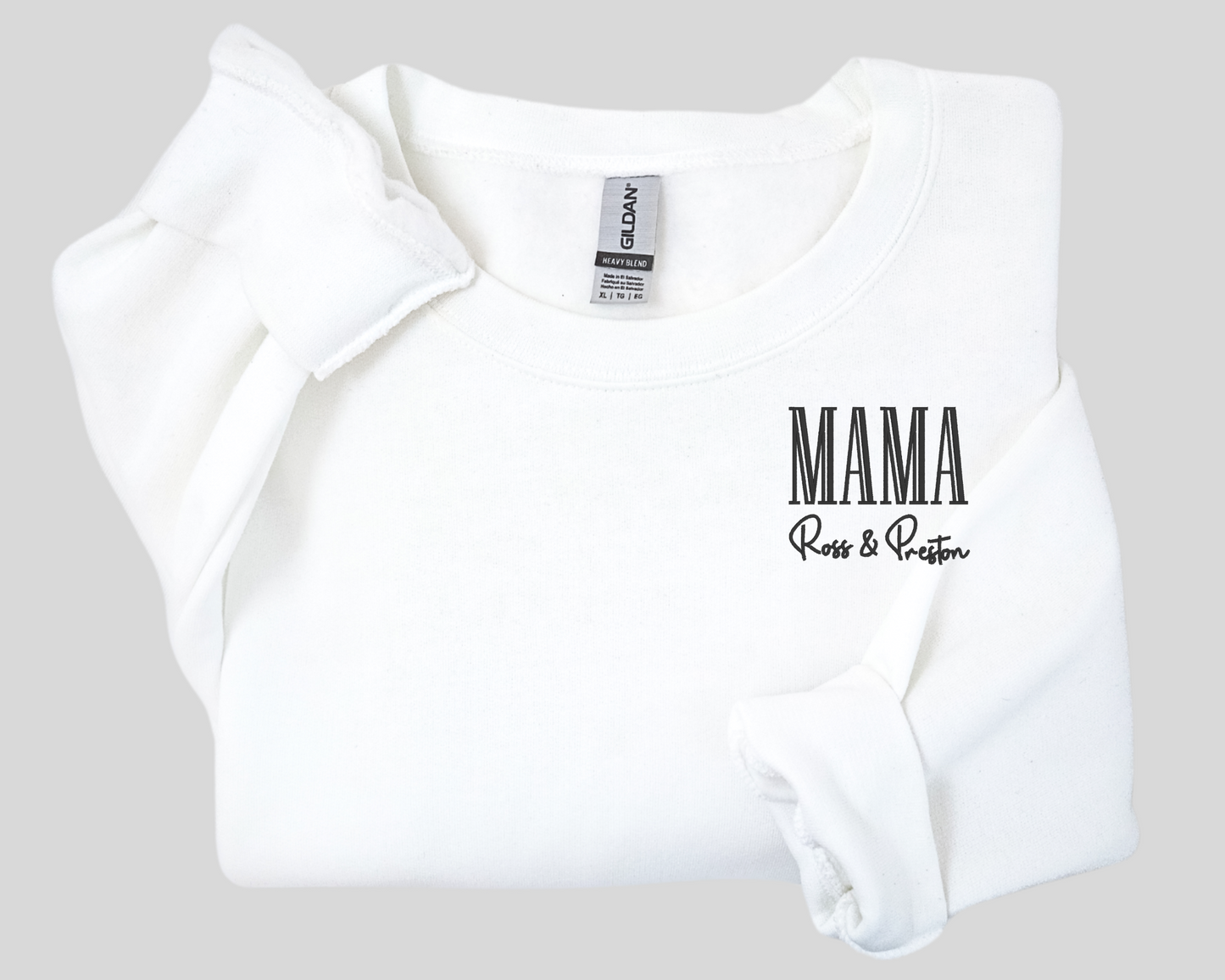 Mama + Names Crewneck Sweatshirt