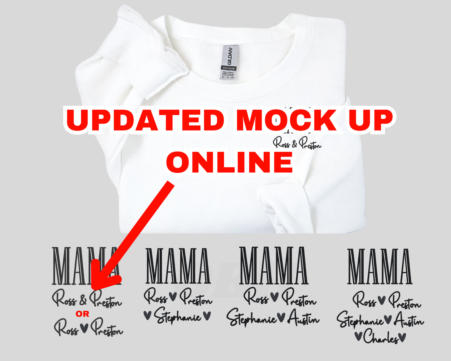 Mama + Names Pocket - WS