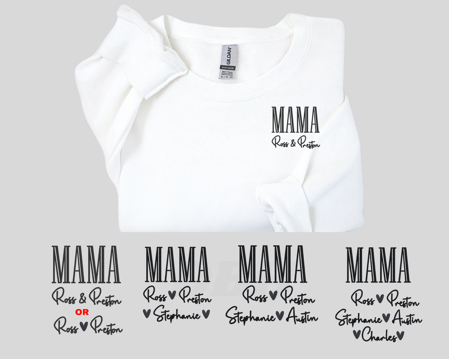 Mama + Names Pocket - WS