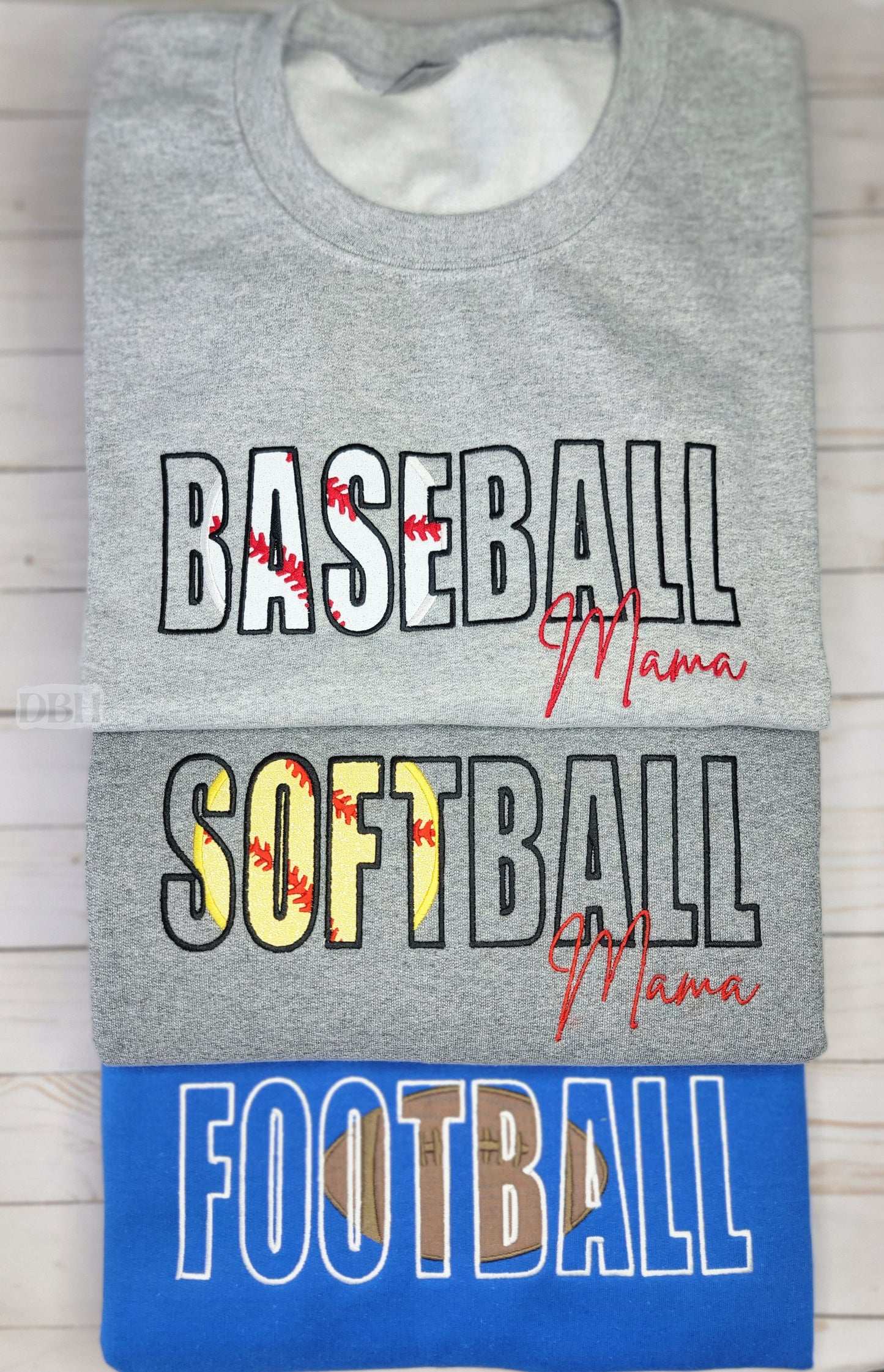 Split Sports with HTV Glitter - WS