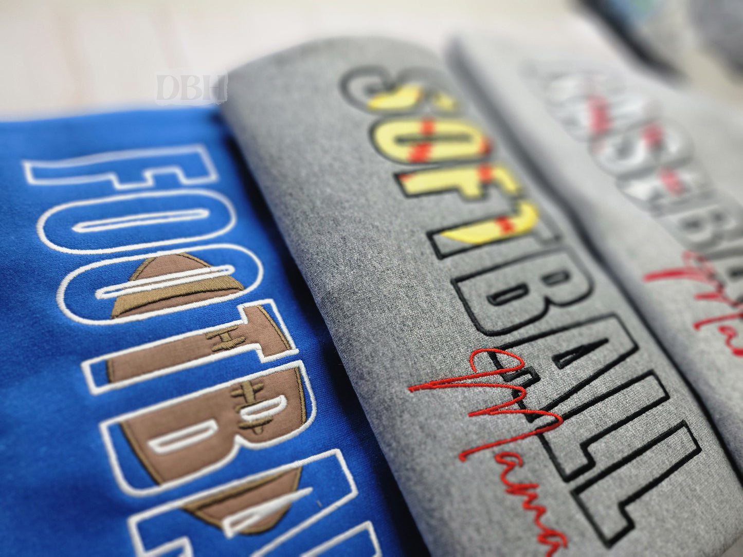 Split Sports with HTV Glitter - WS