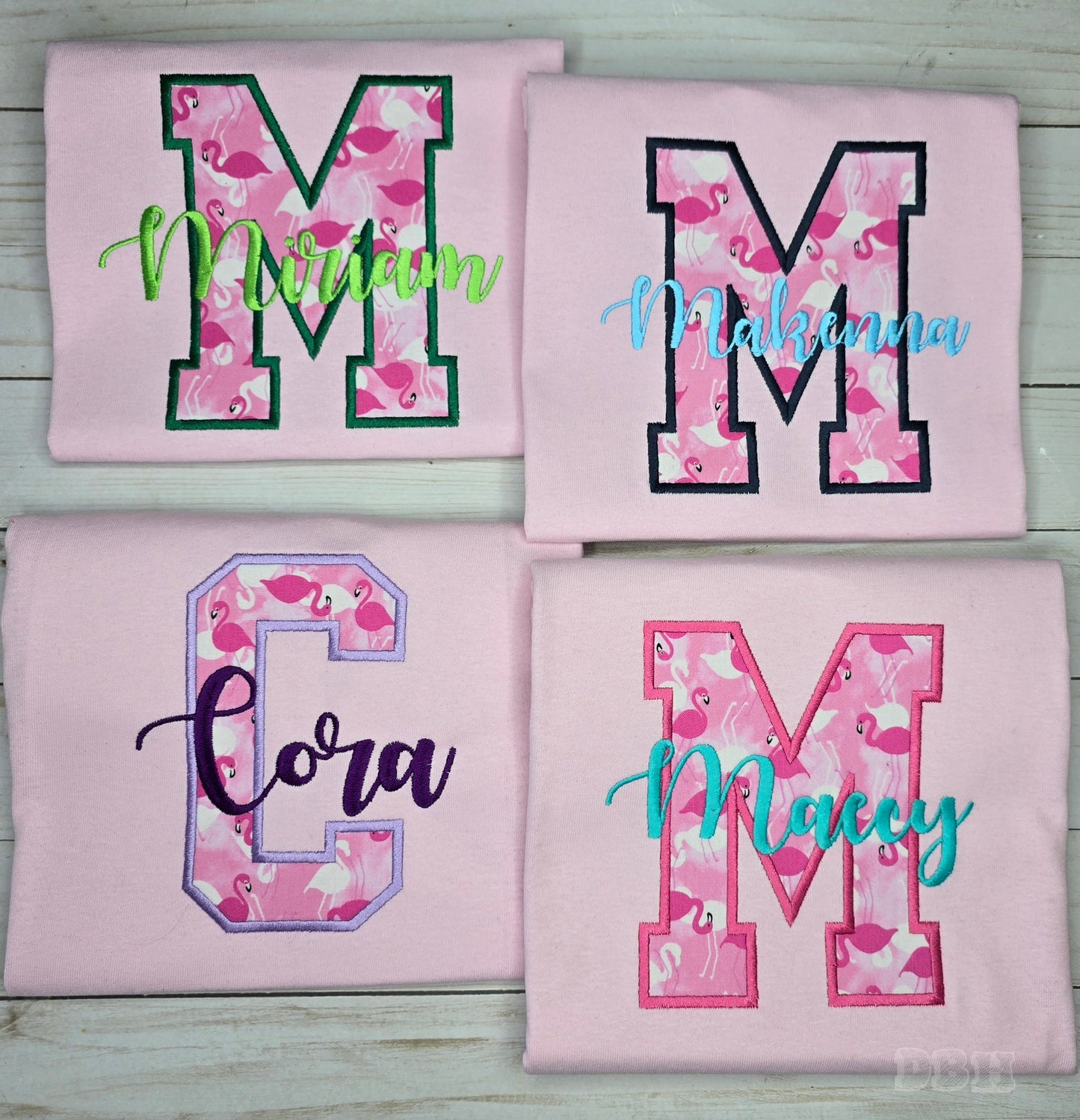 Letter & Name Applique - WS