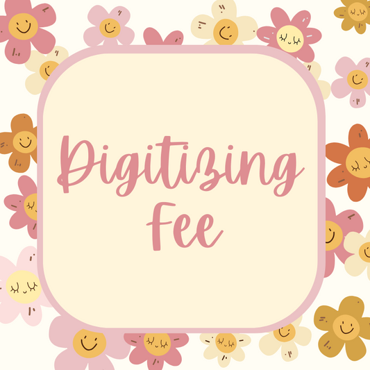 Custom Logo Digitizing Fee