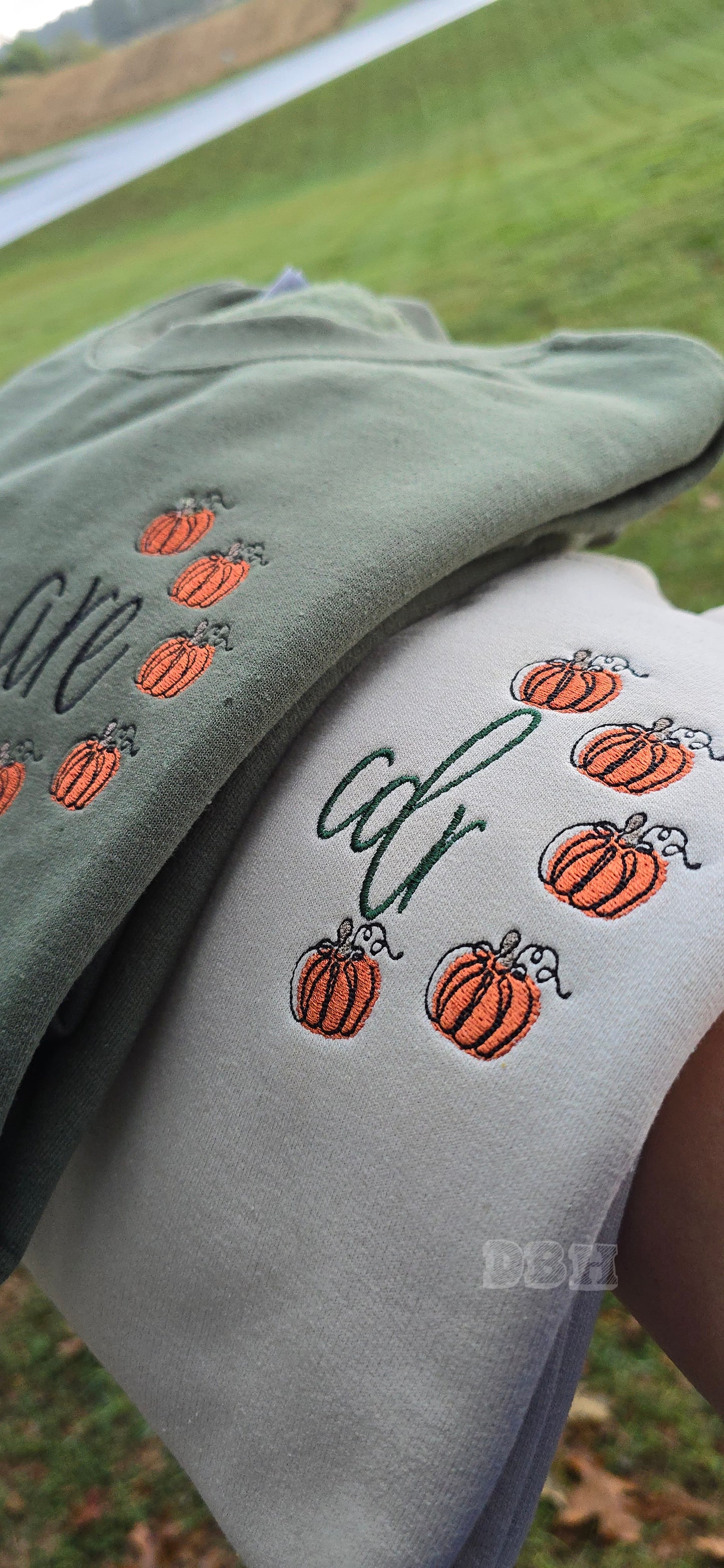 Multiple Pumpkin Monogram