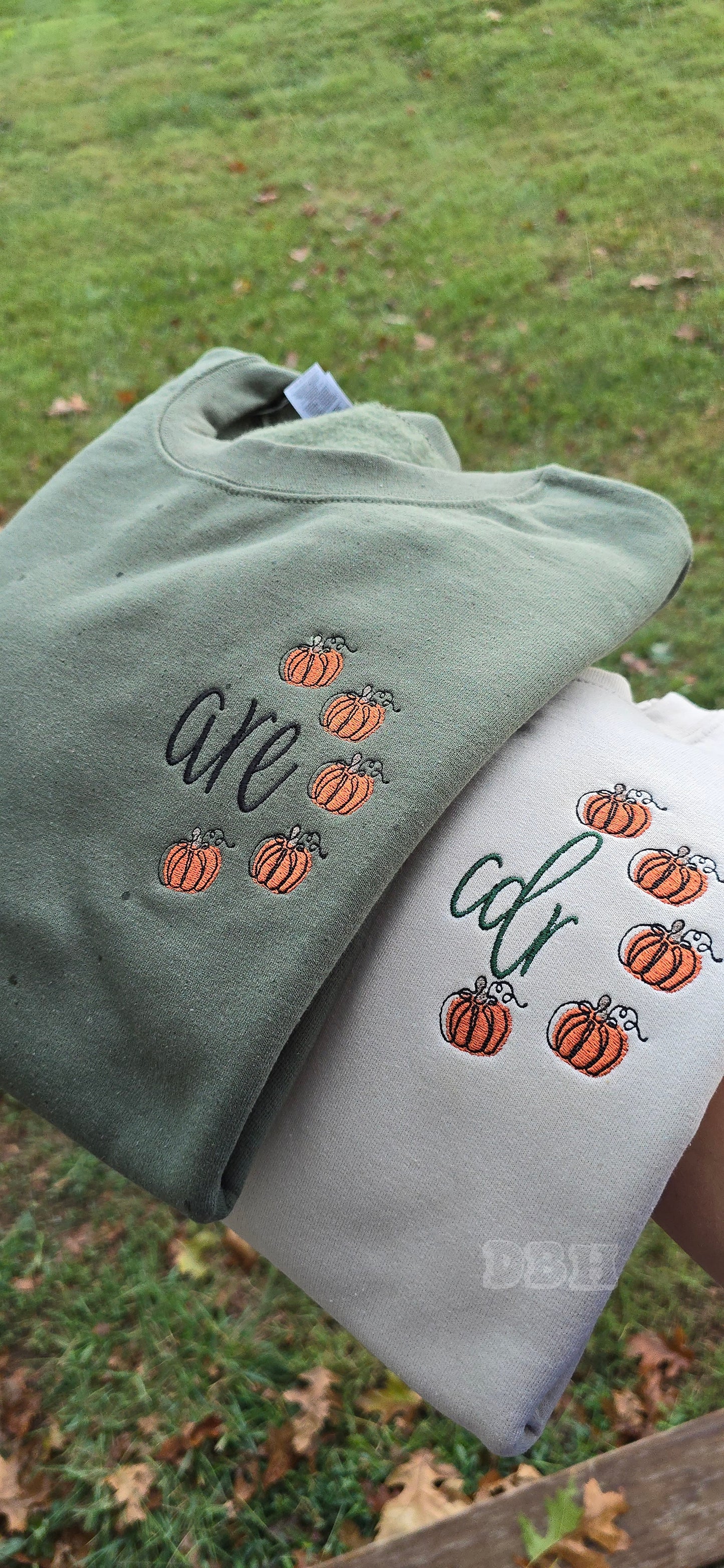 Multiple Pumpkin Monogram