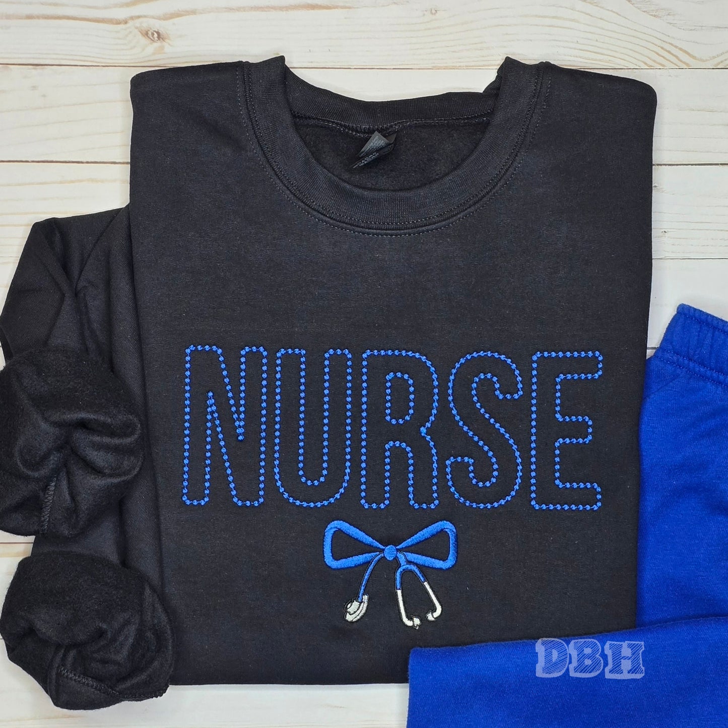 Dotted Nurse + Stethoscope - WS