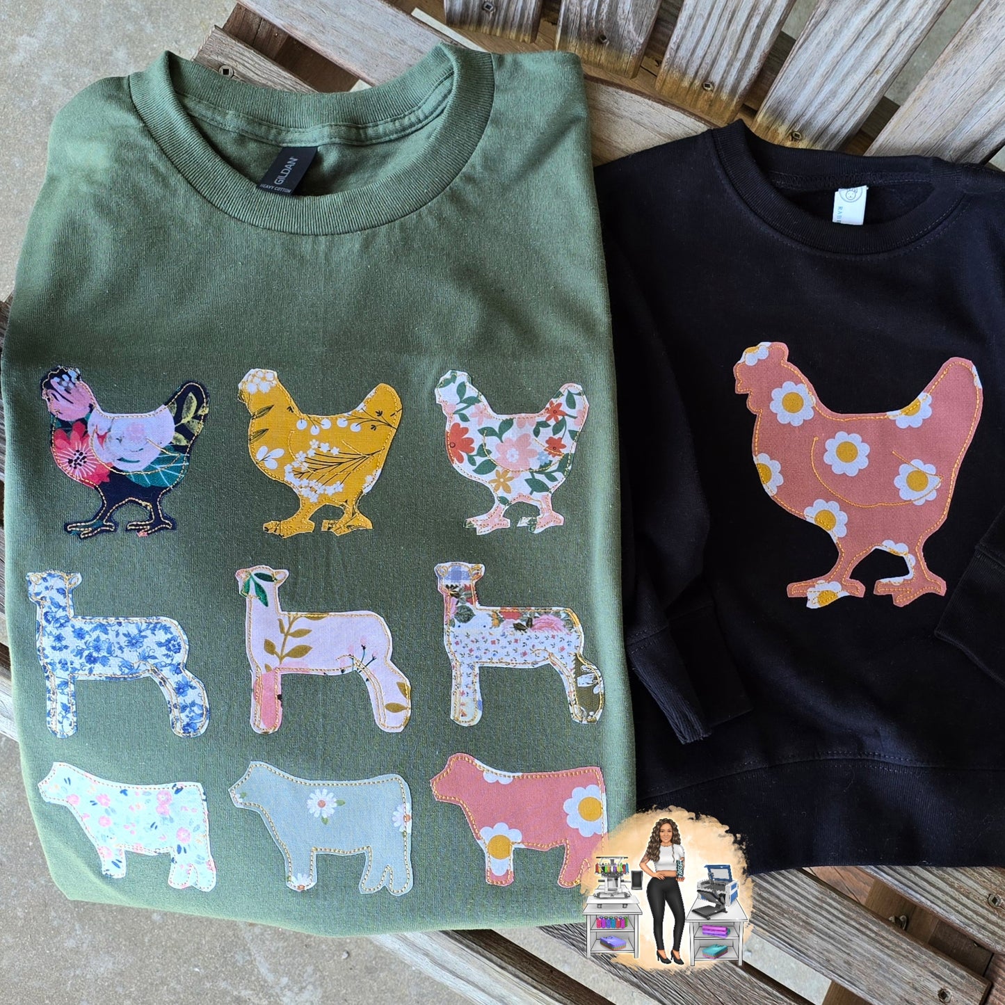Farm Animals Applique - WS