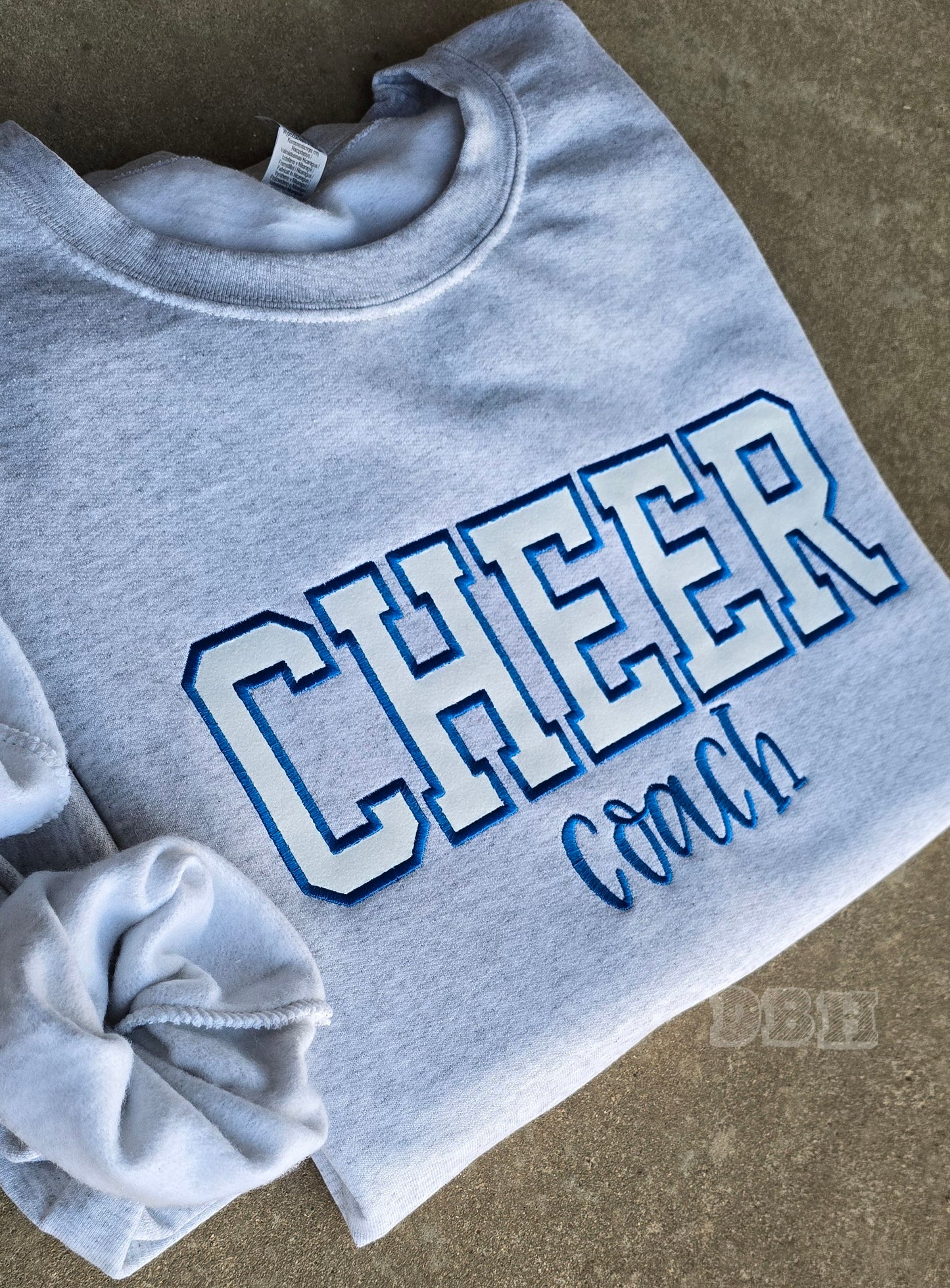 Title + Glitter on Sweatshirts