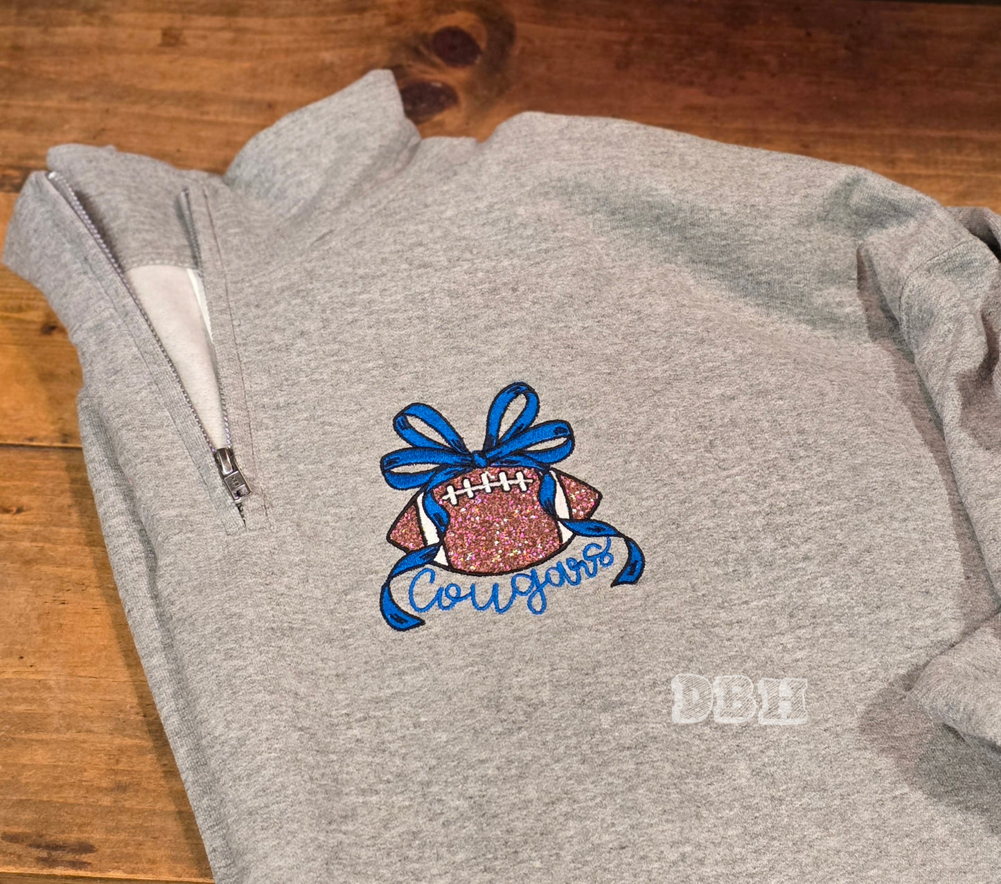 Football Quarter Zip Sweatshirt - WS