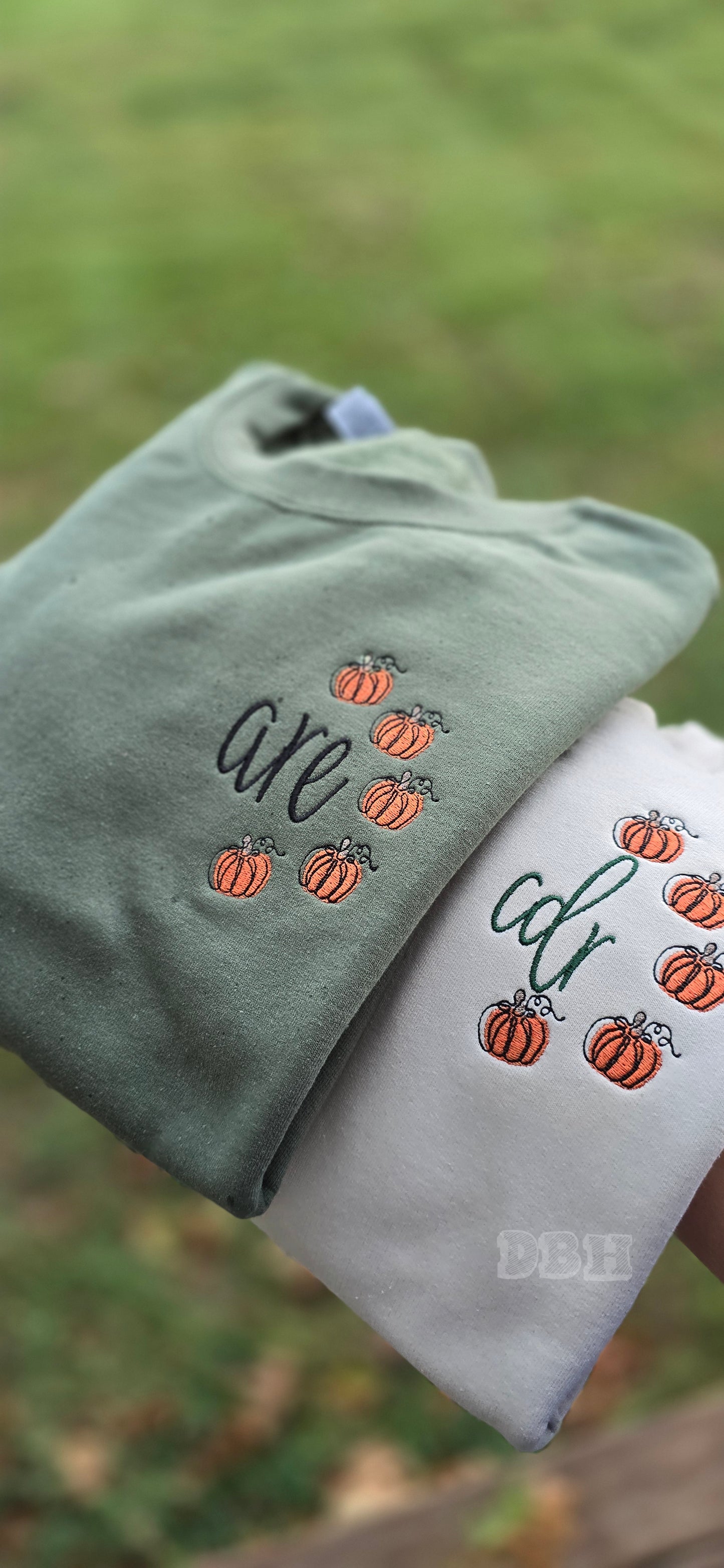 Multiple Pumpkin Monogram