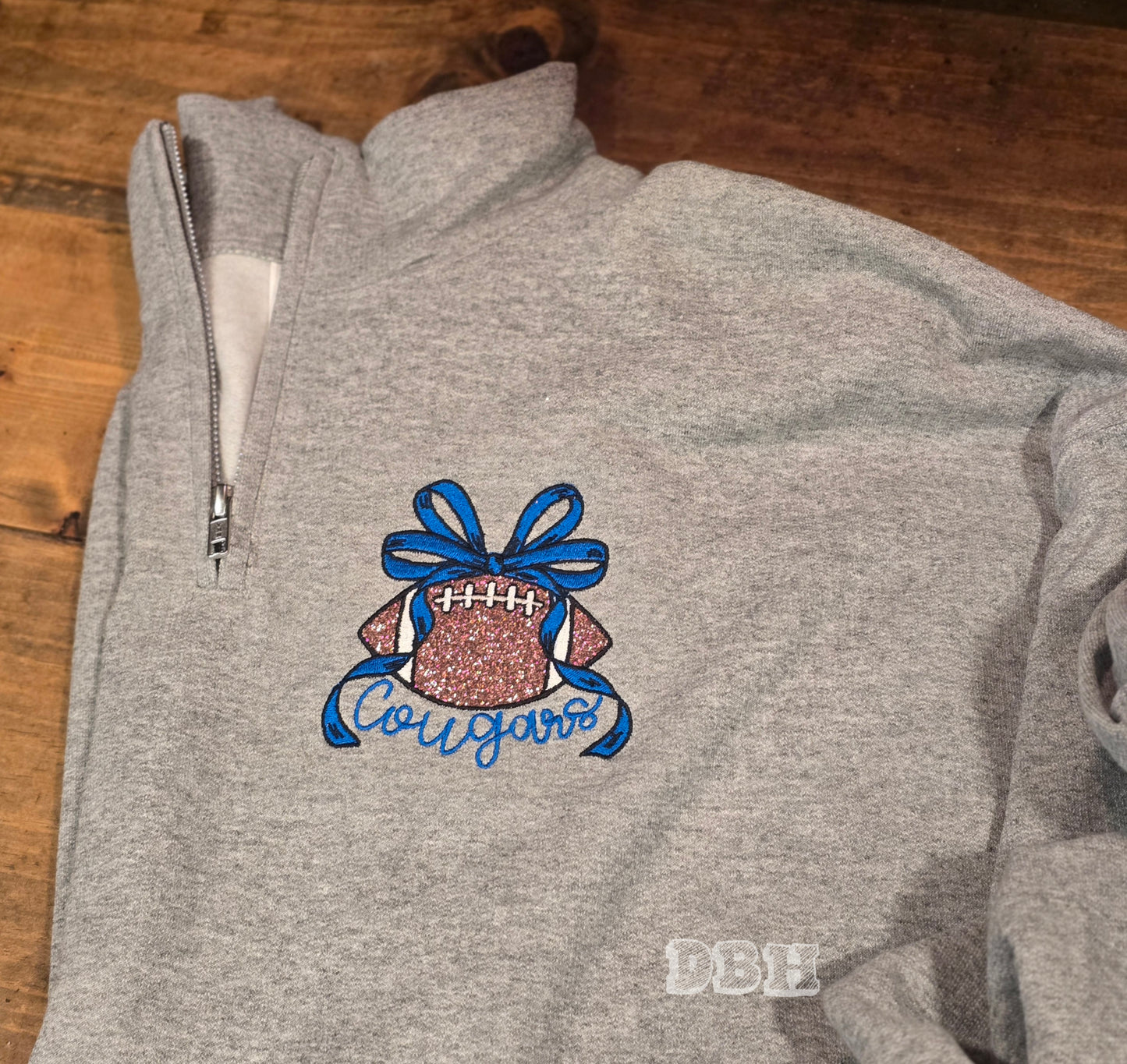 Football Quarter Zip Sweatshirt - WS