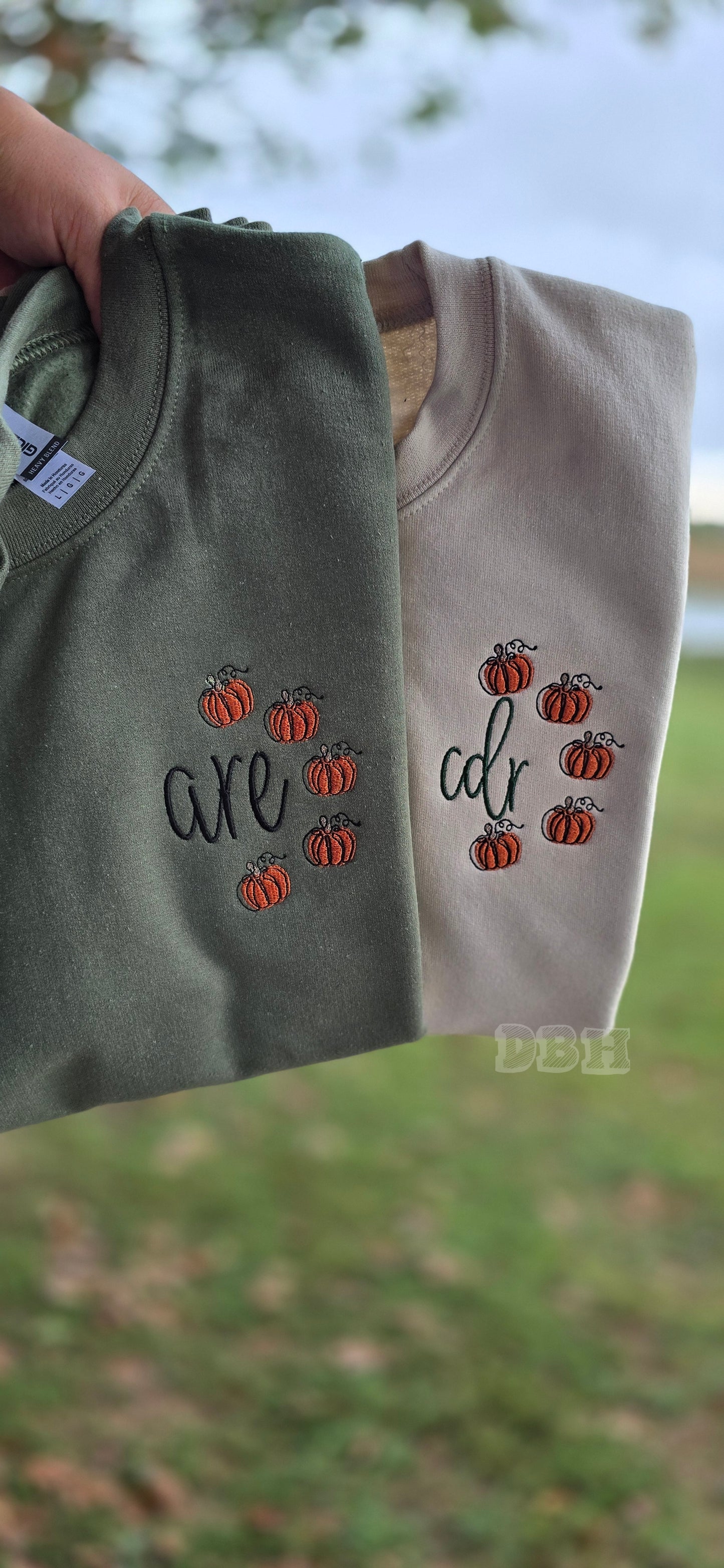 Multiple Pumpkin Monogram