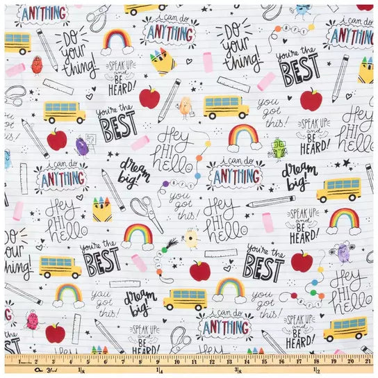 Teach Applique + Name - WS