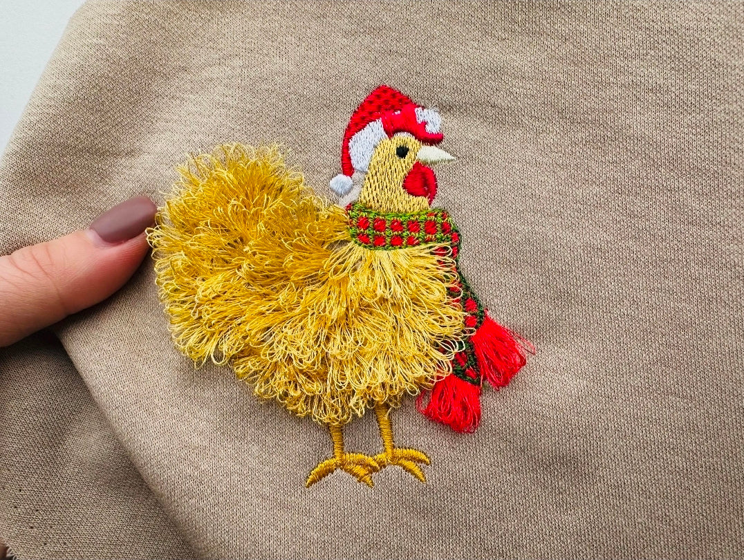 Fringy Christmas Chicken - WS