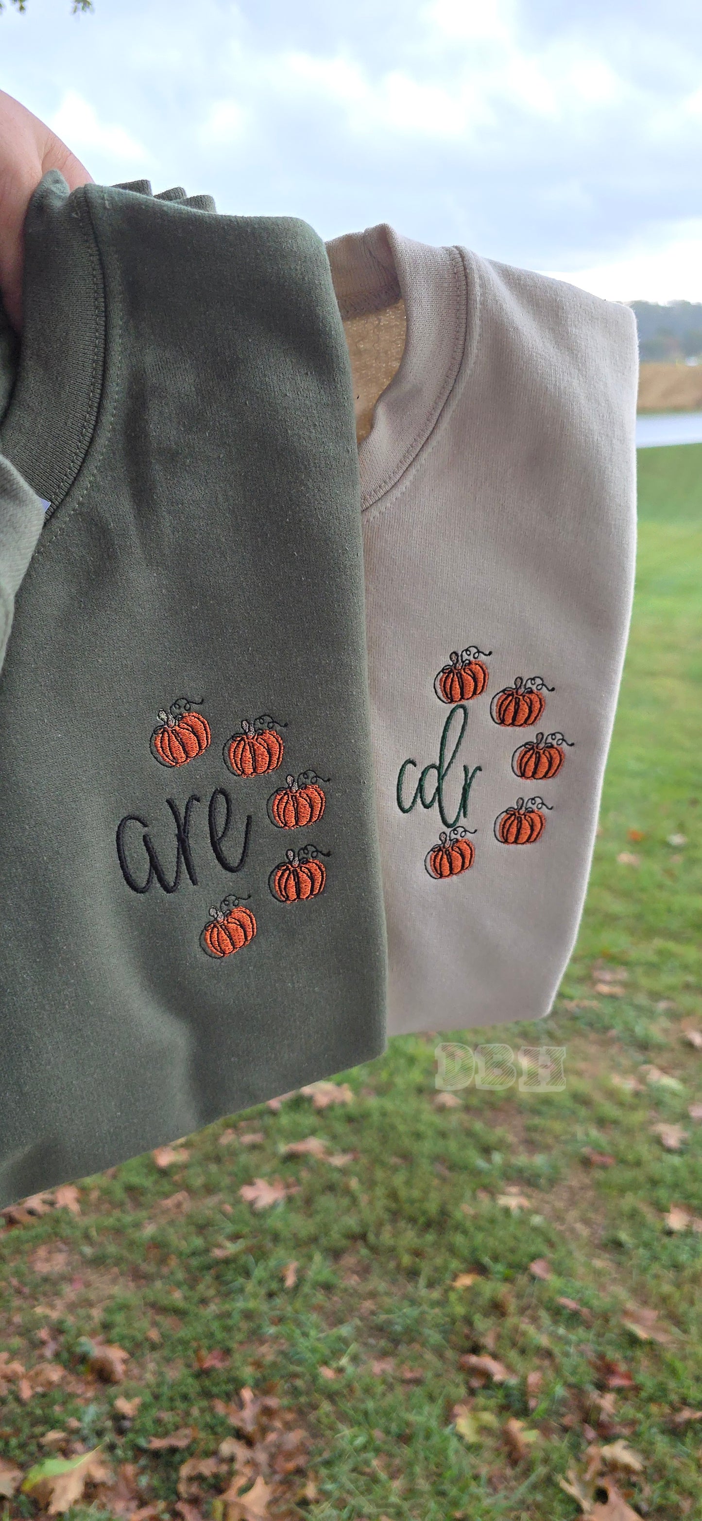 Multiple Pumpkin Monogram