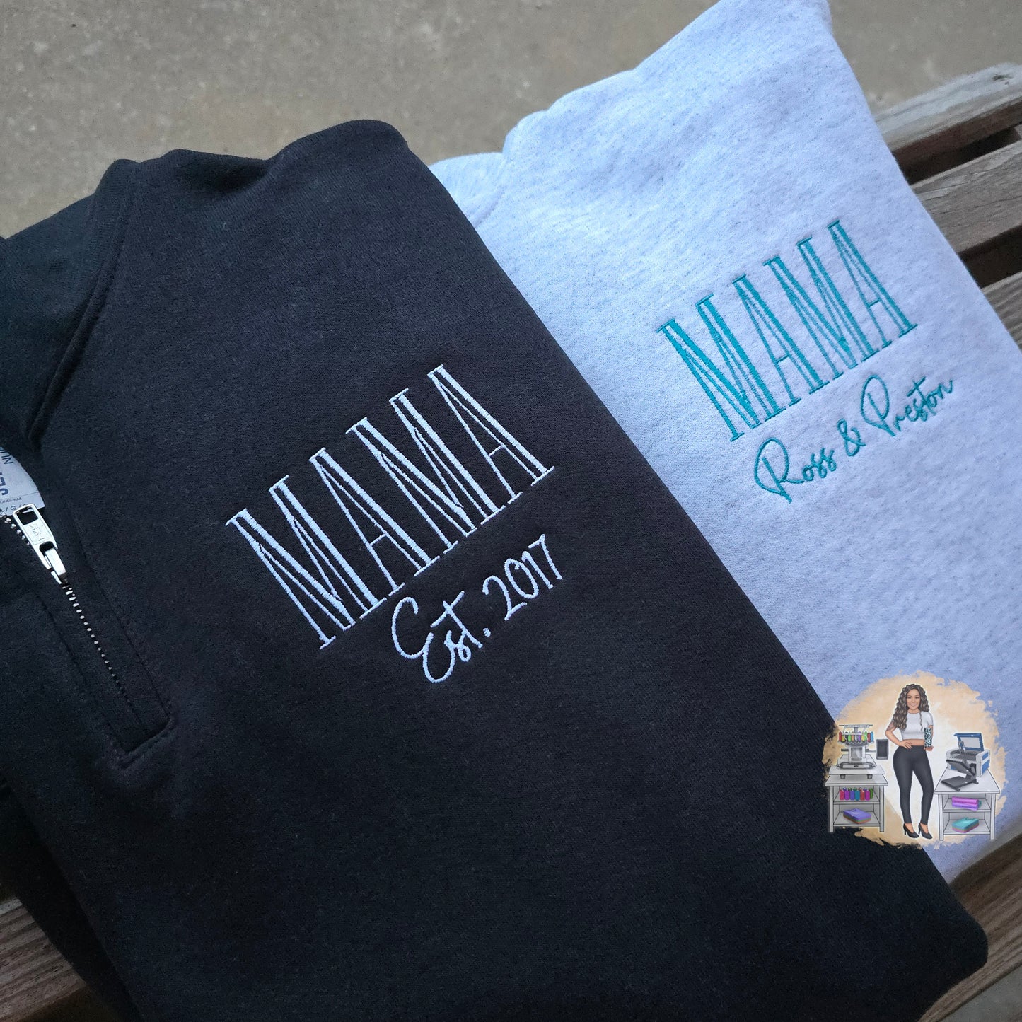 Mama Est. Quarter Zip