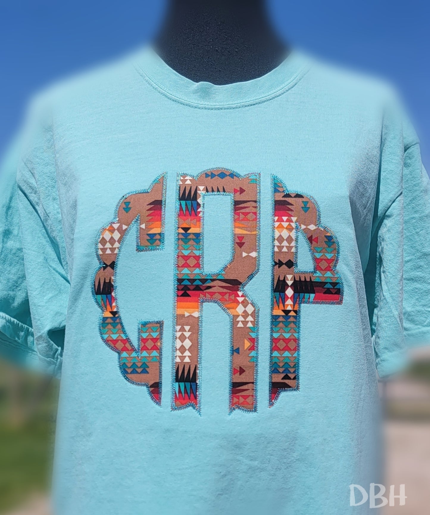 Large Applique Monogram - WS