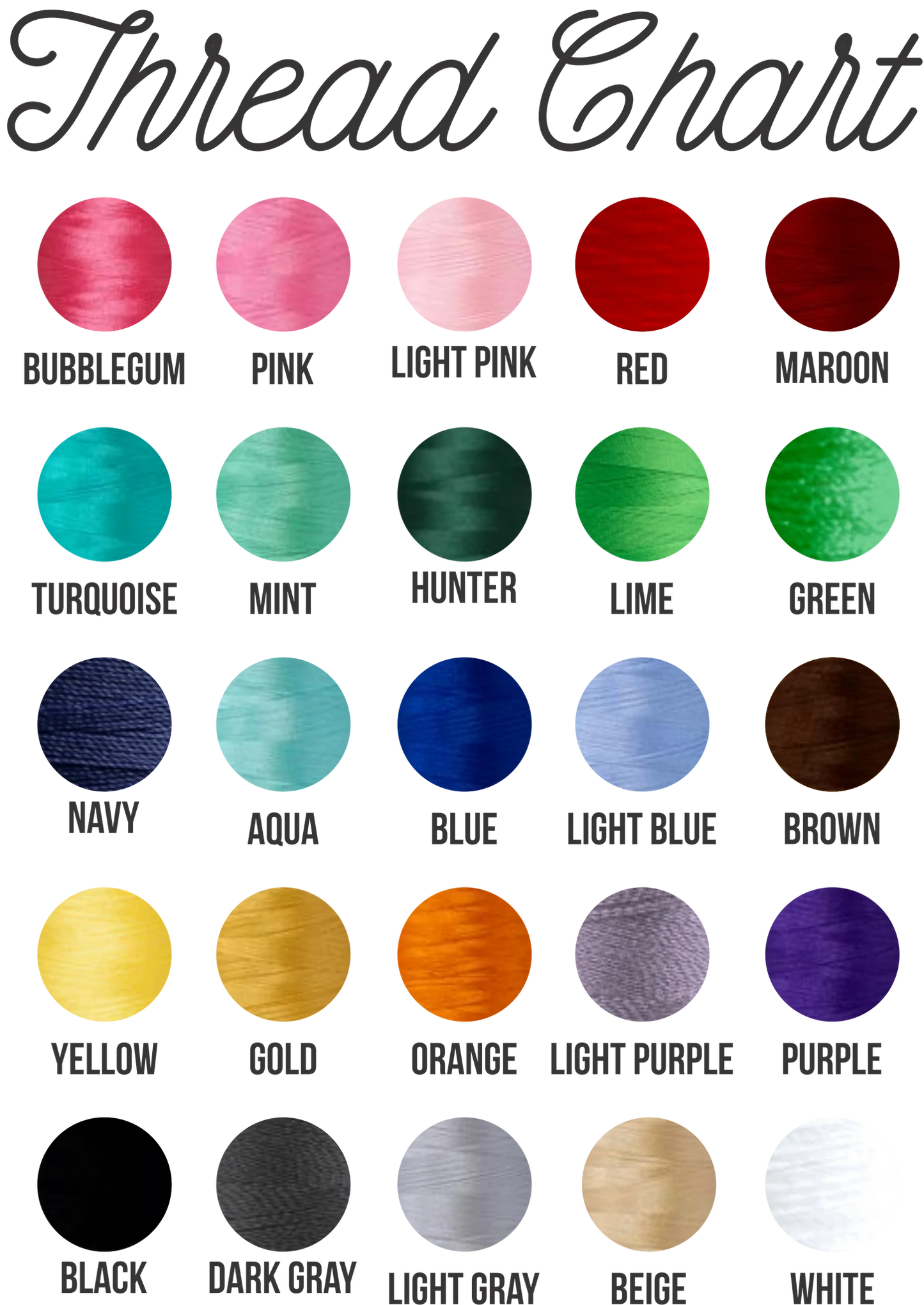 Title Applique + Est. Year - WS